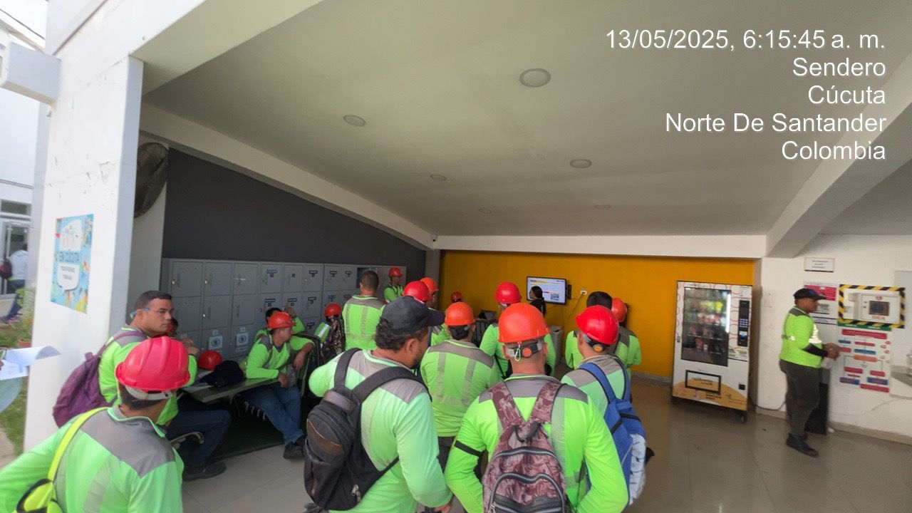 Evidencia de capacitación